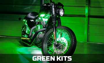 Motorcycle RGB Dual RF Remote Control LED Strip Lights 12PCS – Nilight