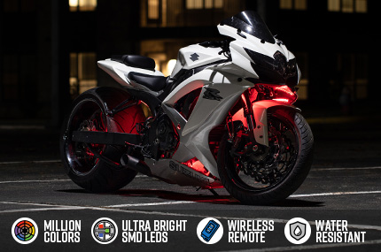 Advanced Million Color Sport Bike Lighting Kit