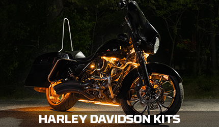 Harley Davidson Road Glide, Street Glide, Sportster Lighting Kits